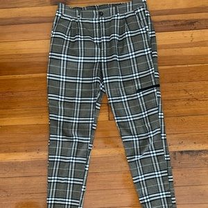 Plaid pants